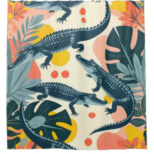 Crocs Shower Curtain