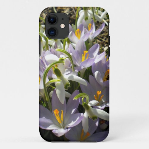 Crocus and Snowdrops iPhone 5 case