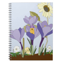 Crocus Fairy House Notebook