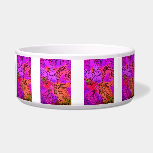 CROCUS FLOWERS BOWL (Front)