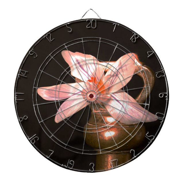 Crocus Flowers Dart Board (Front)