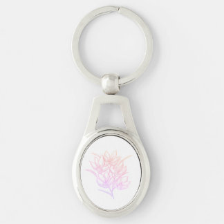 Crocus Flowers Keychain