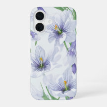 Crocus Flowers Phone Case