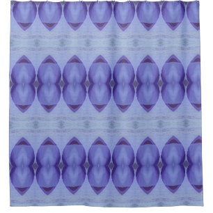 Crocus Ikat Shower Curtain