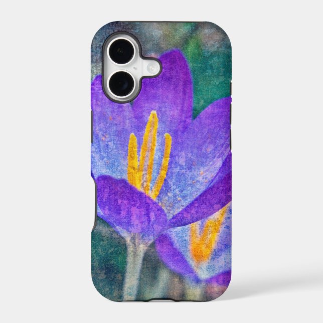 Crocus Iphone Case (Back)