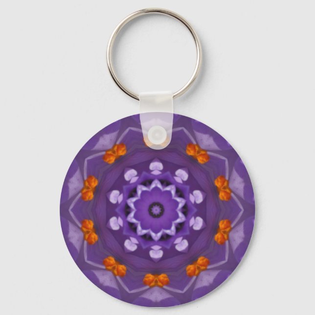 Crocus Keychain (Front)