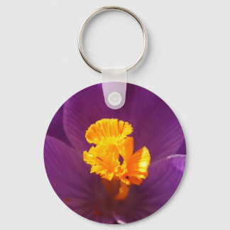 Crocus macro ~ keychain