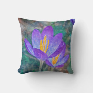 Crocus Outdoor Pillow
