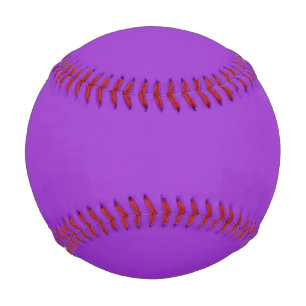 Crocus Purple Solid Color Baseball