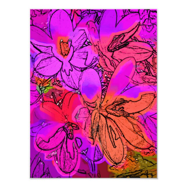 CROCUSES PHOTO PRINT (Front)