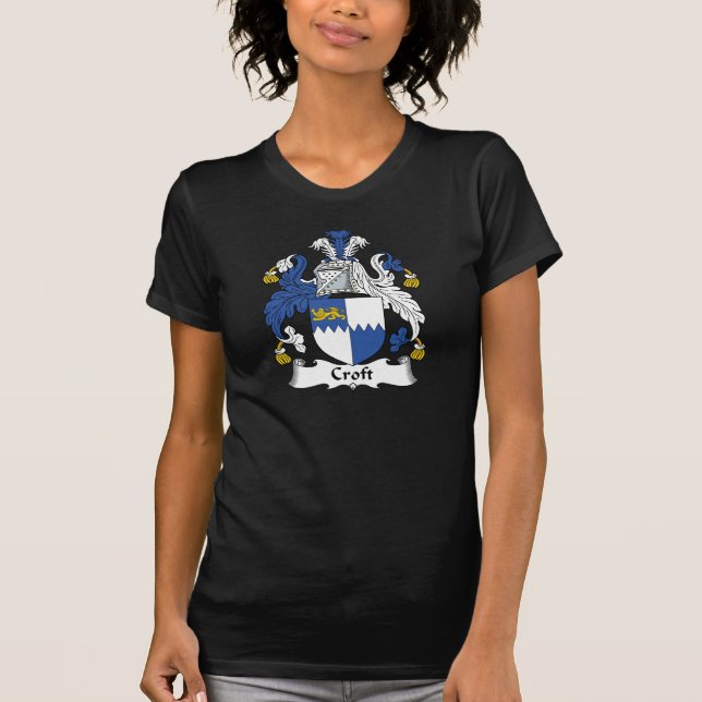Croft Family Crest T-Shirt (Front)