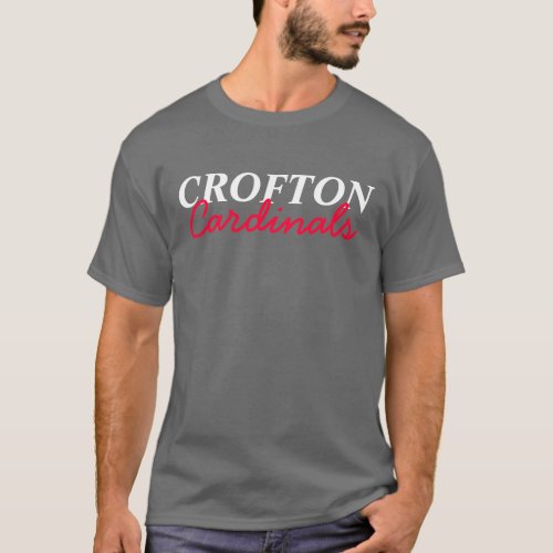 Crofton Cardinals Dark grey T_Shirt
