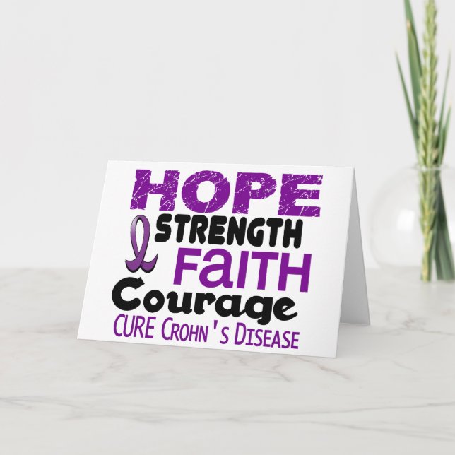 Crohn’s Disease HOPE 3 Card (Front)