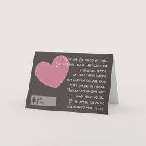 Crohn's and Colitis Valentine - Caregivers Holiday Card