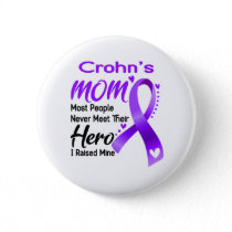 Crohn's Awareness Month Ribbon Gifts Button