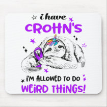 Crohn's Awareness Month Ribbon Gifts Mouse Pad