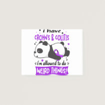 Crohn's & Colitis Awareness Month Ribbon Gifts Post-it Notes