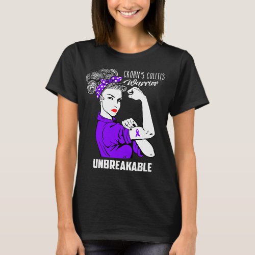 Crohns Colitis Awareness T_Shirt