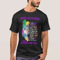 Crohn's & Colitis I Know All Things And I Am Survi T-Shirt