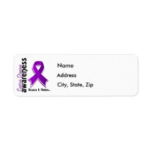 Crohn's Disease Awareness 5 Label