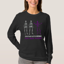 Crohn's Disease Awareness It's Ok To Be A Little D T-Shirt