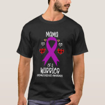 Crohns Disease Awareness Mama Of A Warrior Mom T-Shirt