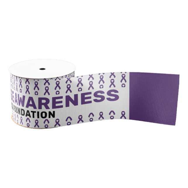 Crohn's Disease Awareness Pattern Ribbon (Spool)