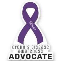 Crohn's Disease Awareness Vinyl Sticker