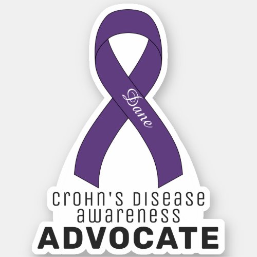 Crohns Disease Awareness Vinyl Sticker