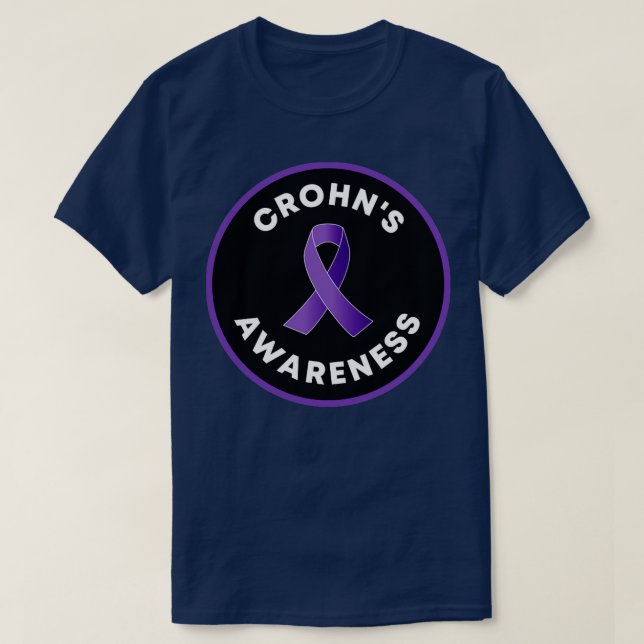 Crohns Disease Disability Awareness T-Shirt (Design Front)