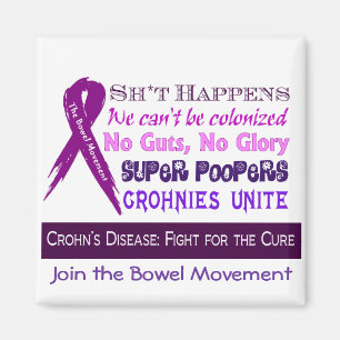 Crohn's Disease Humor Magnet