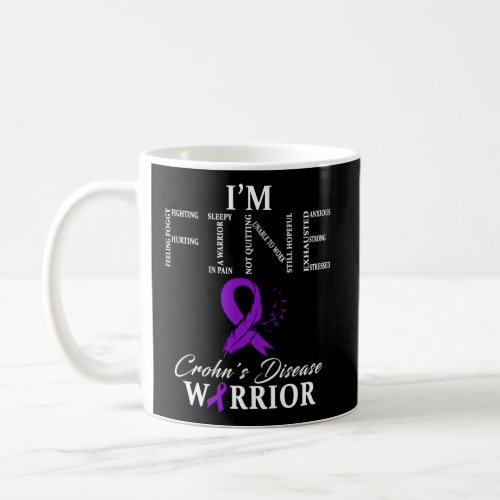 CrohnS Disease Warrior IM Fine Coffee Mug