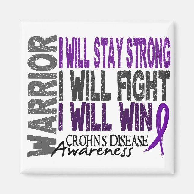 Crohn's Disease Warrior Magnet (Front)