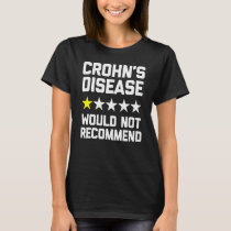 Crohn's Disease (Would Not Recommend) -Funny Crohn T-Shirt