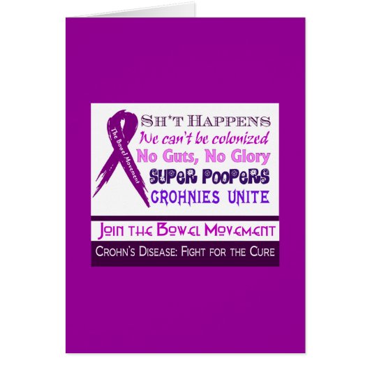 Crohns Humor Cards (Front)