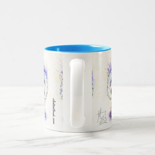 Croisé Devant. 4 Two-Tone Coffee Mug