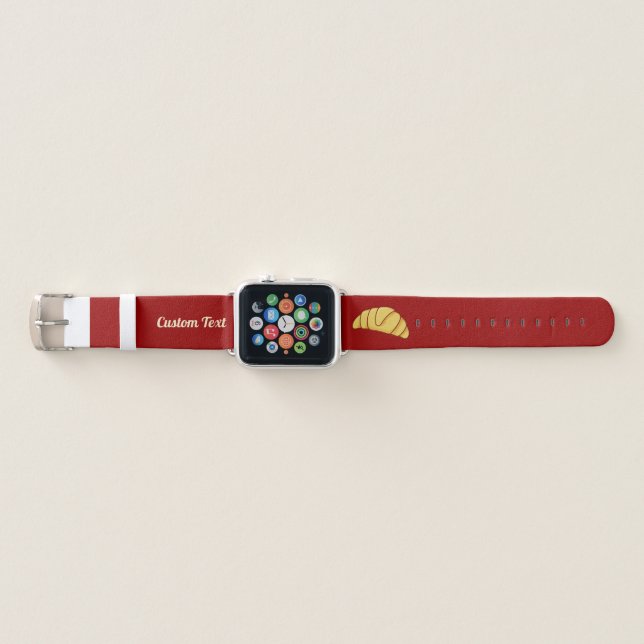 Croissant Apple Watch Band (Front)