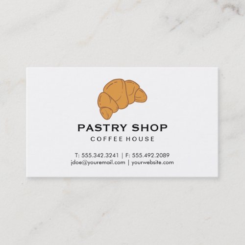 Croissant Business Card