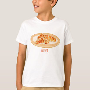Croissant cartoon illustration T-Shirt