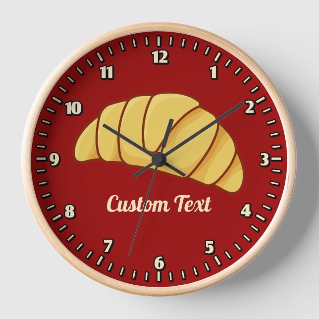Croissant Clock (Front)