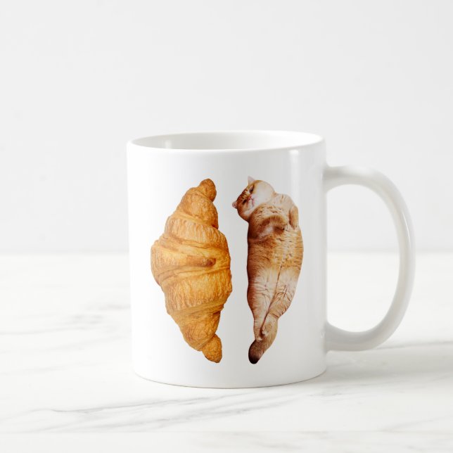 Croissant Coffee Mug (Right)
