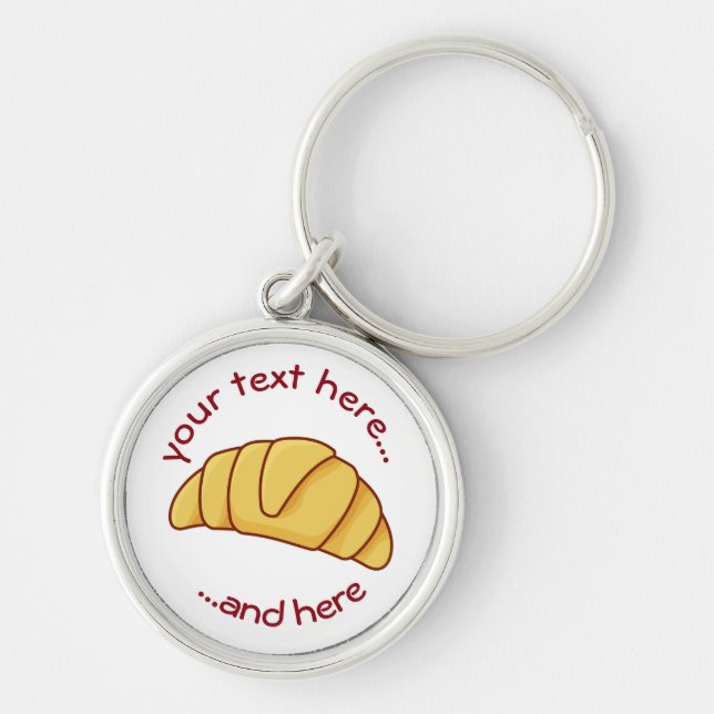 Croissant Keychain (Front)