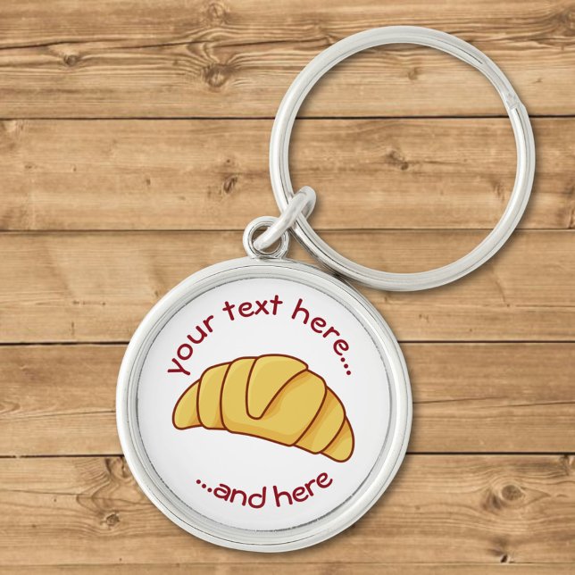 Croissant Keychain (Creator Uploaded)