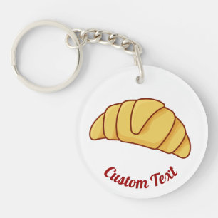 Croissant Keychain