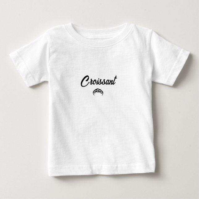Croissant One-zee Baby T-Shirt (Front)