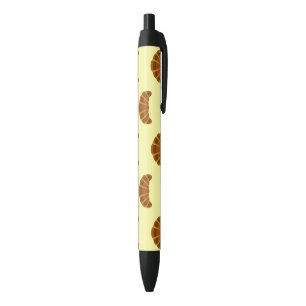 Croissant Pattern French Bakery Cute Food Lover Pen