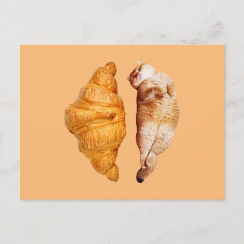 Croissant Postcard