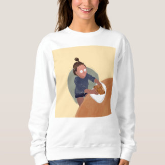 Croissant time sweatshirt