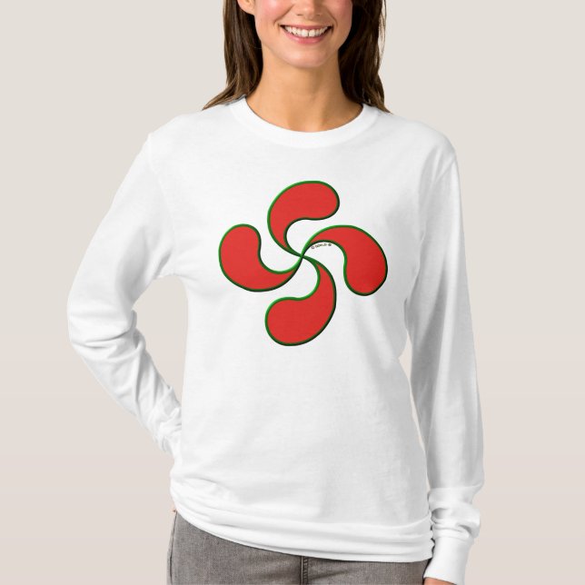 croix basque T-Shirt (Front)