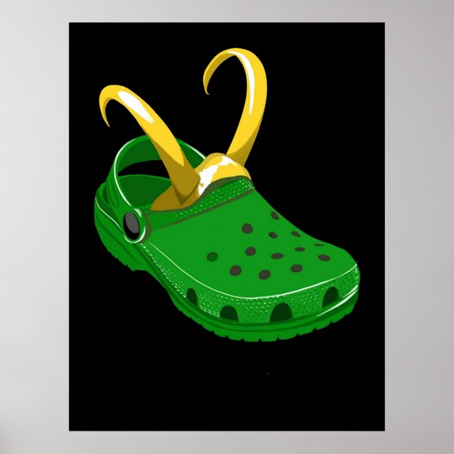 Croki  Crocs X Loki Poster (Front)